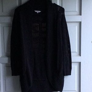 Black cardigan